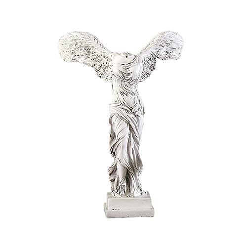 Artibetter Wohnkultur Victor Godness Statuen Harz Griechisch Greek Godness Skulptur Winged Victory Ornament Home Godness Dekor für Home Schreibtisch Büro Bar 10X14cm Dekoration Für Zu Hause von Artibetter