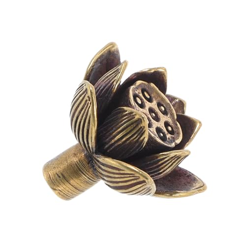Artibetter Vintage Lotus Blumen Türgriff Robustem Messing Dekorativer Retro Schubladengriff mit Künstlerischem Design Komfortabel und Langlebig für Möbel und Küchenschränke Pflegeleicht Artibetter Vintage Lotus Blumen Türgriff Robustem Messing Dekorativer Retro Schubladengriff mit Künstlerischem Design Komfortabel und Langlebig für Möbel und Küchenschränke Pflegeleicht von Artibetter
