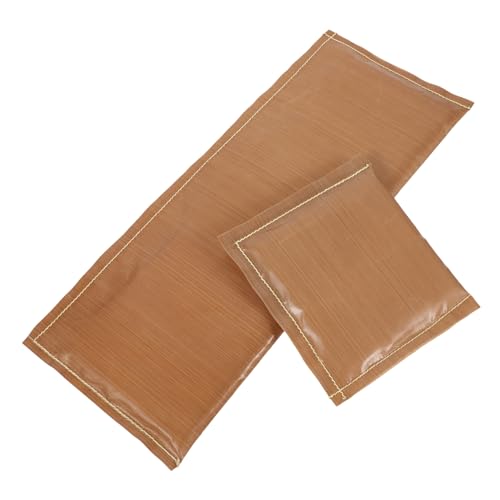 Artibetter Wärmepresskissen 2 Stück Hitzebeständig Transfermatte Baumwolle Chemiefaser für Selbstgemacht Projekte Kissen für Wärmepresse Wiederverwendbar Antihaft Bügelmatte Bastelbedarf von Artibetter