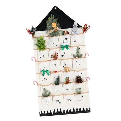 Artibetter Weihnachts Wandhängendes Aufbewahrungstasche mit für Dekoration für Tür Wand oder Fenster aus Langlebigem Baumwollmaterial Artibetter Weihnachts Wandhängendes Aufbewahrungstasche mit für Dekoration für Tür Wand oder Fenster aus Langlebigem Baumwollmaterial von Artibetter