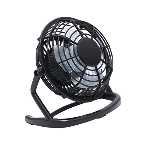 Artibetter Kompakter Usb Tischventilator Tragbarer Leiser Mini-lüfter Für Schreibtisch Und Hand Für Zuhause Büro Und Unterwegs Schwarz von Artibetter
