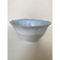 Handgemachte Wasserfall Schale I Keramik Unikat Obstschale Dekoschale Salatschüssel Geschenk Weihnachtsgeschenk von Artibloom