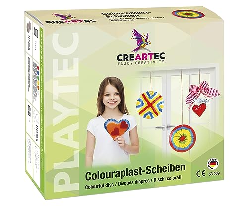 Artidee CREARTEC - Colouraplast Scheiben Set - Lichterfunkelspaß zum Kennenlernen der verblüffenden Schmelztechnik - Made in Germany von Artidee