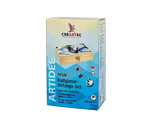 Artidee CREARTEC Kaltglasur - Anfangs - Set zur Gestaltung unterschiedlichsten Oberflächen von Gegenständen im Haushalt - 109ml - Made in Germany Artidee CREARTEC Kaltglasur - Anfangs - Set zur Gestaltung unterschiedlichsten Oberflächen von Gegenständen im Haushalt - 109ml - Made in Germany von Artidee