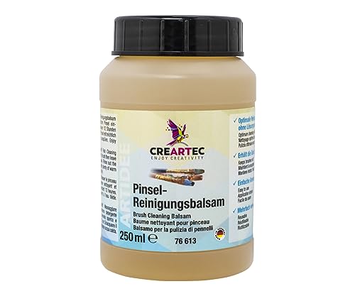 Artidee CREARTEC - Pinsel Reinigungsbalsam - zur intensiven Reinigung ihrer Pinsel - 250ml - Made in Germany von Artidee
