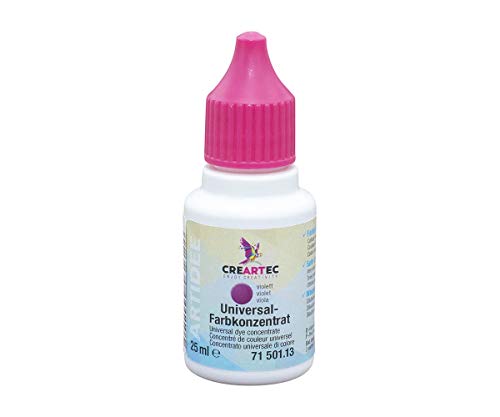 Artidee CREARTEC - Universal-Farbkonzentrat - Farbton: Lila - zum Mischen mit unterschiedlichster Materialien wie Lacke, Leime, Gießmassen und Farbe - 25 ml - Made in Germany von Artidee