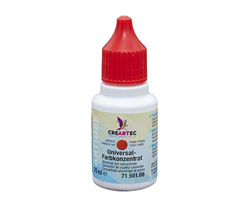 Artidee CREARTEC - Universal-Farbkonzentrat - Farbton: Mittelrot - zum Mischen mit unterschiedlichster Materialien wie Lacke, Leime, Gießmassen und Farbe - 25 ml - Made in Germany Artidee CREARTEC - Universal-Farbkonzentrat - Farbton: Mittelrot - zum Mischen mit unterschiedlichster Materialien wie Lacke, Leime, Gießmassen und Farbe - 25 ml - Made in Germany von Artidee