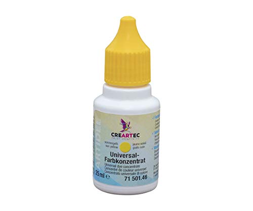 Artidee CREARTEC - Universal-Farbkonzentrat - Farbton: Sonnengelb - zum Mischen mit unterschiedlichster Materialien wie Lacke, Leime, Gießmassen und Farbe - 25 ml - Made in Germany Artidee CREARTEC - Universal-Farbkonzentrat - Farbton: Sonnengelb - zum Mischen mit unterschiedlichster Materialien wie Lacke, Leime, Gießmassen und Farbe - 25 ml - Made in Germany von Artidee