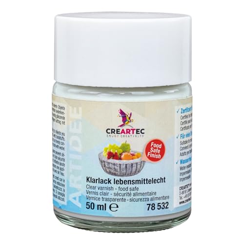 Artidee CREARTEC Universal Klarlack lebensmittelecht - geruchsneutral + wasserfest - 50ml - Made in Germany Artidee CREARTEC Universal Klarlack lebensmittelecht - geruchsneutral + wasserfest - 50ml - Made in Germany von Artidee