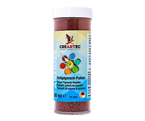 CREARTEC - wasserlösliches Farbpigmentpulver - in verschiedenste Materialien einmischbar - Terracottaca - 100ml - Made in Germany CREARTEC - wasserlösliches Farbpigmentpulver - in verschiedenste Materialien einmischbar - Terracottaca - 100ml - Made in Germany von Artidee