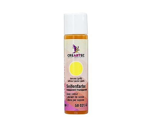 CREARTEC Natürliche Seifenfarbe - Seifenherstellung/Seifenkreationen - transparente Farbe: Teerose - Inhalt: 10ml - Made in Germany von Artidee