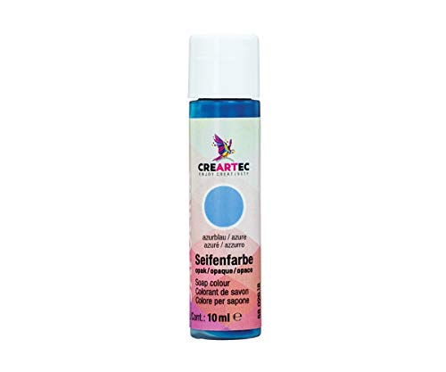 CREARTEC Natürliche Seifenfarbe Opak - Seifenherstellung/Seifenkreationen - Farbe: Azublau - Inhalt: 10ml - Made in Germany CREARTEC Natürliche Seifenfarbe Opak - Seifenherstellung/Seifenkreationen - Farbe: Azublau - Inhalt: 10ml - Made in Germany von Artidee