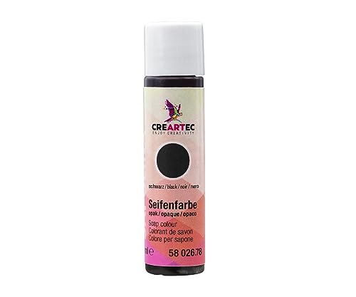 CREARTEC Natürliche Seifenfarbe Opak - Seifenherstellung/Seifenkreationen -Farbe: Schwarz - Inhalt: 10ml - Made in Germany CREARTEC Natürliche Seifenfarbe Opak - Seifenherstellung/Seifenkreationen -Farbe: Schwarz - Inhalt: 10ml - Made in Germany von Artidee