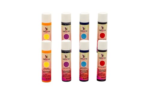 CREARTEC Natürliche Seifenfarbe Transparent - Seifenherstellung/Seifenkreationen - Farben: Teerose, Violett, Enzian, Tuliprot - 2x40ml - Made in Germany CREARTEC Natürliche Seifenfarbe Transparent - Seifenherstellung/Seifenkreationen - Farben: Teerose, Violett, Enzian, Tuliprot - 2x40ml - Made in Germany von Artidee