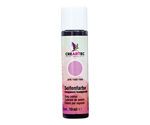 CREARTEC Natürliche Seifenfarbe Opak - Seifenherstellung/Seifenkreationen - Farbe: Pink - Inhalt: 10ml - Made in Germany von Artidee