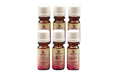 CREARTEC Seifenduftöl Set Frühling - bestehend aus Bodyrose, Kirschblüte & Flieder - Seifenaroma zur Herstellung von individuell duftenden Seifen, Badekugeln, uvm. - Vegan - 2x30ml - Made in Germany CREARTEC Seifenduftöl Set Frühling - bestehend aus Bodyrose, Kirschblüte & Flieder - Seifenaroma zur Herstellung von individuell duftenden Seifen, Badekugeln, uvm. - Vegan - 2x30ml - Made in Germany von Artidee