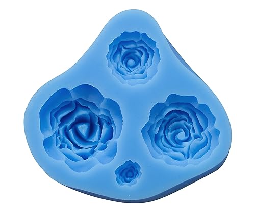 CREARTEC - Silikonform - Rosen - zur Herstellung von Dekoren mit z.B. Paper Paste oder Seife - Made in Germany von Artidee