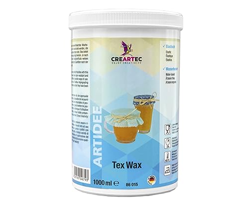 CREARTEC - TexWax Imprägnierfluid - für eine lebensmittelechte Beschichtung von Textilien aller Art - 1000ml - Made in Germany CREARTEC - TexWax Imprägnierfluid - für eine lebensmittelechte Beschichtung von Textilien aller Art - 1000ml - Made in Germany von Artidee