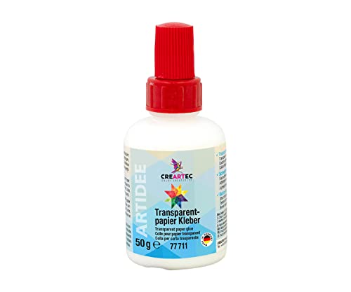 CREARTEC Transparent-Papierkleber - Klebemittel ideal zum Verkleben ohne Klebspuren - 50 g - Made in Germany CREARTEC Transparent-Papierkleber - Klebemittel ideal zum Verkleben ohne Klebspuren - 50 g - Made in Germany von Artidee