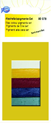 CREARTEC - Wachs Farbpigmente "Set 2" - 5 verschiedene Farben - zum Gestalten von Kerzen - Made in Germany CREARTEC - Wachs Farbpigmente "Set 2" - 5 verschiedene Farben - zum Gestalten von Kerzen - Made in Germany von Artidee