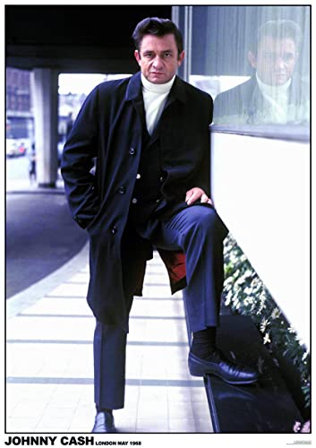 Artificial Posters JOHNNY CASH POSTER FROM SEA TO SHINING SEA TOUR MAY 1968 LONDON Artificial Posters JOHNNY CASH POSTER FROM SEA TO SHINING SEA TOUR MAY 1968 LONDON von Artificial Posters