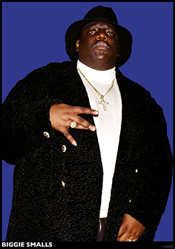 Artificial Posters NOTORIOUS B.I.G. POSTER BIGGIE SMALLS MAKING SIGN WESTCOAST von Artificial Posters
