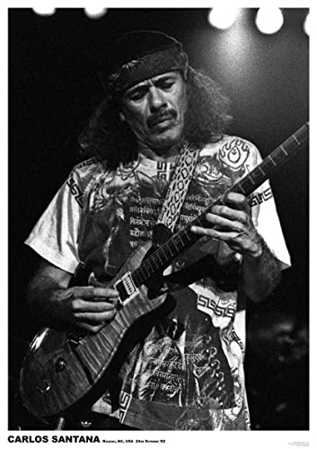 Artificial Posters SANTANA POSTER ON STAGE RALEIGH NORTH CAROLINA 1992, 84 x 60 cm Artificial Posters SANTANA POSTER ON STAGE RALEIGH NORTH CAROLINA 1992, 84 x 60 cm von Artificial Posters