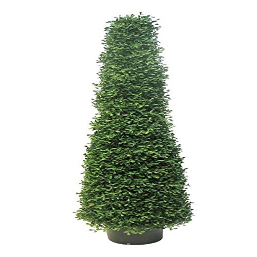 Artificielles.com - Buchsbaum-Attrappe im Topf, Kunststoff, UV-Schutz, Höhe 130 cm, Grün von Artificielles.com