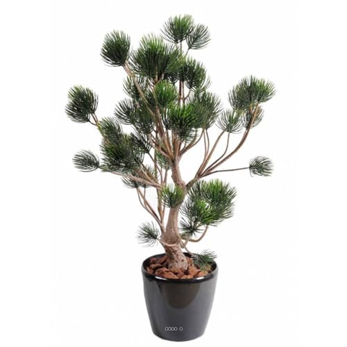 Artificielles.com - Künstliche Kiefer im Topf für den Außenbereich, UV-Schutz, Höhe 90 cm, Durchmesser 45 cm von Artificielles.com