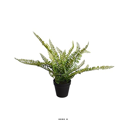 Artificielles.com - Künstlicher Farn im Topf, hochwertig, H 39 cm, D 60 cm von Artificielles.com
