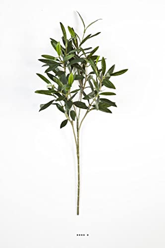 Artificielles.com - Künstlicher Olivenzweig, 4 Zweige, Höhe 50 cm von Artificielles.com