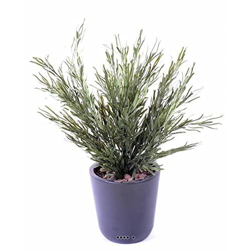 Artificielles.com - Kunstpflanze Podocarpus aus Erdspieß für den Außenbereich H 45 cm von Artificielles.com