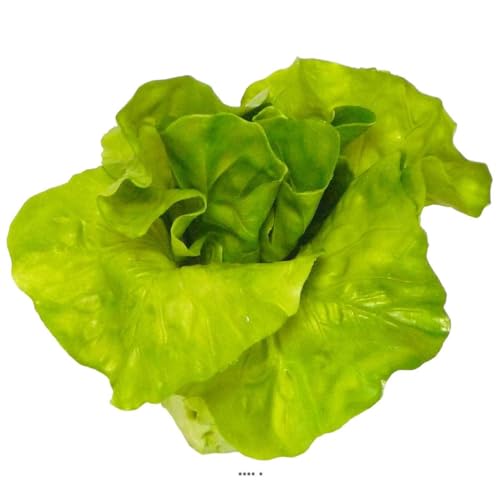 Artificielles.com - Salat Herz aus Salat, künstliches Gemüse, H 16 cm und D 16 cm Latex von Artificielles.com
