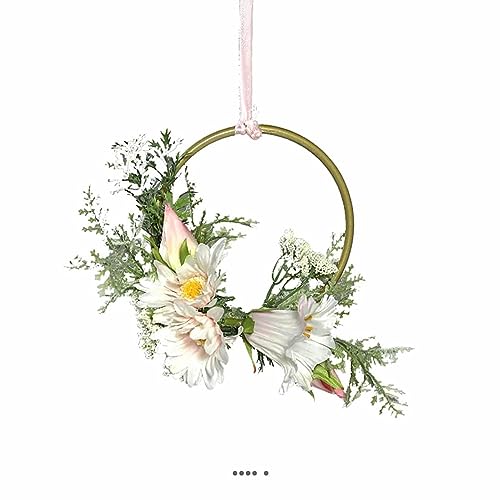 Artificielles.com - Schöne Hängeleuchte für künstliche Blumen, Deko-Ring zum Aufhängen von Artificielles.com