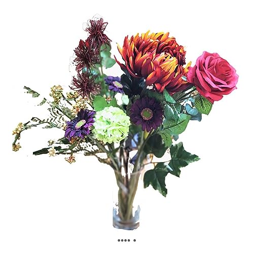 Artificielles.com - Wunderschöner künstlicher Blumenstrauß Herbstkreation Höhe 60 cm von Artificielles.com