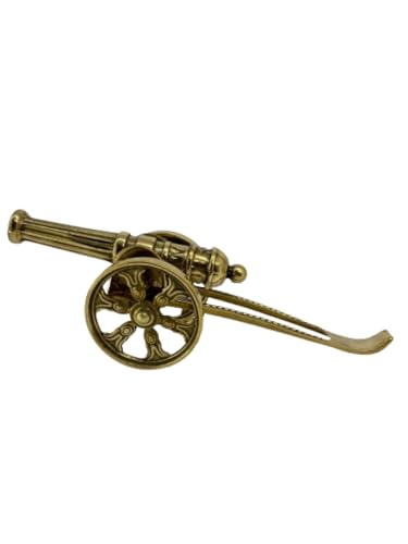 Reproduktion Miniatur-Kanone aus poliertem Messing, Kunsthandwerk, hergestellt in Italien Reproduktion Miniatur-Kanone aus poliertem Messing, Kunsthandwerk, hergestellt in Italien von Artigianato Artistico Cav. Filippo D'Aloise snc