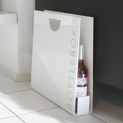 Artikel Design BOTTLEBOX Flaschenhalter, Varianten:weiß glänzend von Artikel Design