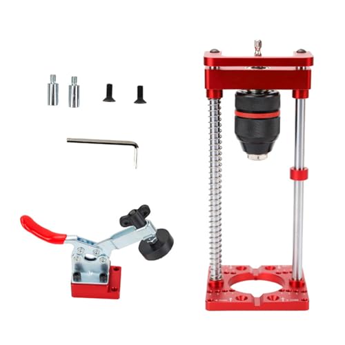 Artillery 35mm Locher, Woodworking Drill Locator, Auto-line Drill Guide, Adjustable Mini Bench Drill Press Machine with High Speed Tool von Artillery
