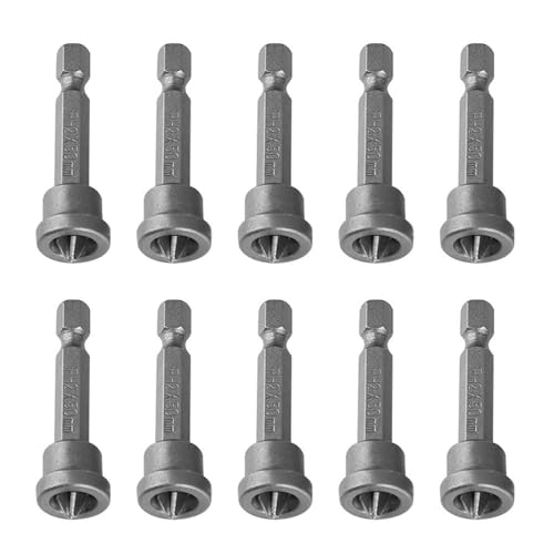 Artillery Trockenbau Bit,10 Teiliges 50mm Ph2 Sechskantschaft Magnetschraubendreher Bit Set Für Ortung Von Trockenbau Gipskartonplatten Artillery Trockenbau Bit,10 Teiliges 50mm Ph2 Sechskantschaft Magnetschraubendreher Bit Set Für Ortung Von Trockenbau Gipskartonplatten von Artillery