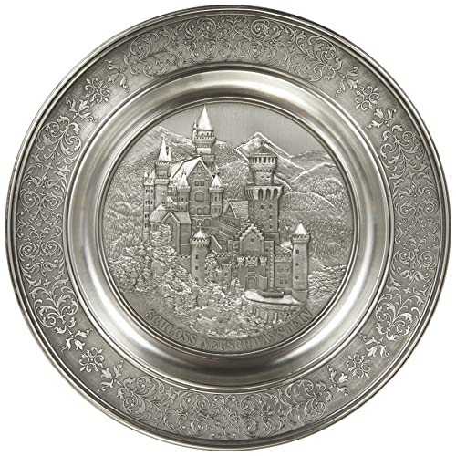 Artina Wandteller, Zinn, Silber, Durchmesser 23 cm von Artina