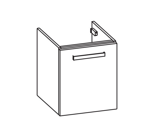 Artiqua 416 Waschtischunterschrank für Sento 5945, Castello Eiche quer NB, 416-WUT-VT11-L-7134-426 416-WUT-VT11-L-7134-426 von Artiqua