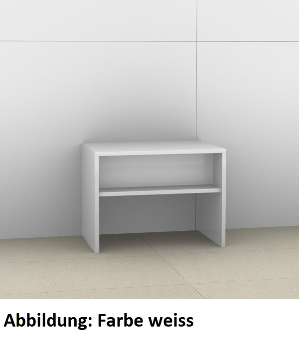 Artiqua Sitzbank, Eiche Weiß quer NB, 077-SB01-60-440 077-SB01-60-440 von Artiqua