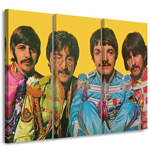 Artis Prints Leinwandbild Beatles Band Fotografie, Klein bis XXL, Inneneinrichtung - Wohnzimmer - Wohnung, Dekoration von Artis Prints