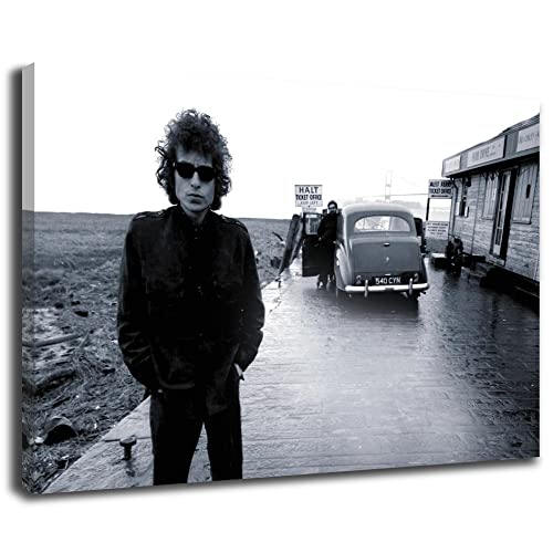 Artis Prints Leinwandbild Bob Dylan, Rock-Musik, Album Cover 60's, Klein bis XXL, Inneneinrichtung - Wohnzimmer - Wohnung, Dekoration von Artis Prints
