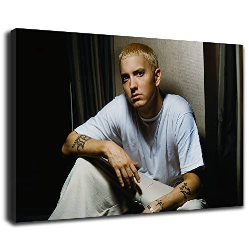 Artis Prints Leinwandbild Eminem, Rap Musik, Hip-Hop, Klein bis XXL, Inneneinrichtung - Wohnzimmer - Wohnung, Dekoration von Artis Prints