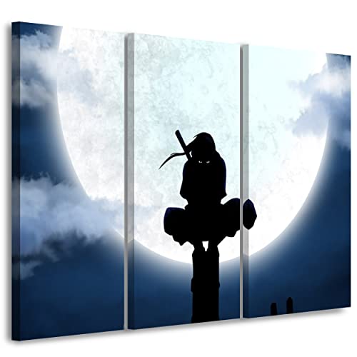 Artis Prints Leinwandbild Itachi, Naruto - Serie, Anime - Japan, Klein bis XXL, Inneneinrichtung - Wohnzimmer - Wohnung, Dekoration von Artis Prints