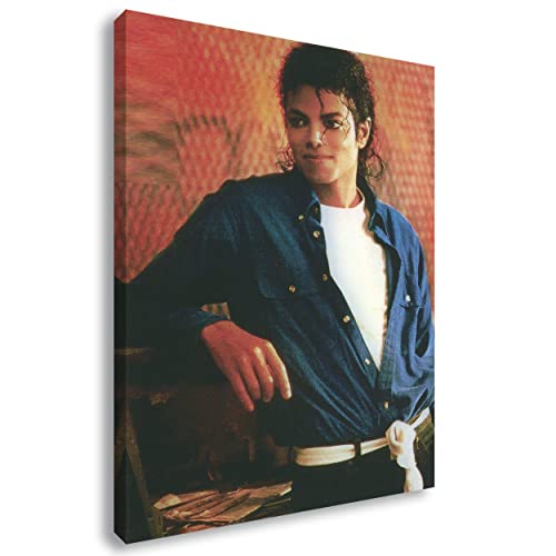 Artis Prints Leinwandbild Michael Jackson, Star - Hollywood, Sänger, Klein bis XXL, Inneneinrichtung - Wohnzimmer - Wohnung, Dekoration von Artis Prints