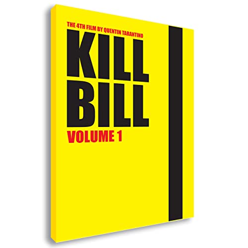 Artis Prints Leinwandbild Quentin Tarantino, Kill Bill Cover, Klein bis XXL, Inneneinrichtung - Wohnzimmer - Wohnung, Dekoration von Artis Prints