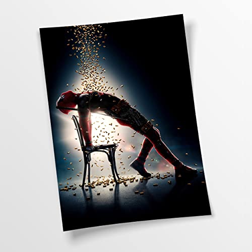 Poster Deadpool | Action - Film - Marvel - Klein bis XXL, Wohnzimmer - Flur - Dekoration von Artis Prints