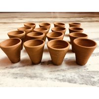 6 Pc Handgemachte Ton Terrakotta Tee Tassen/Gläser Kulhad Kulhar Packung Mit Gut Für Die Gesundheit Versandkostenfrei von ArtisanCraftedJewelz
